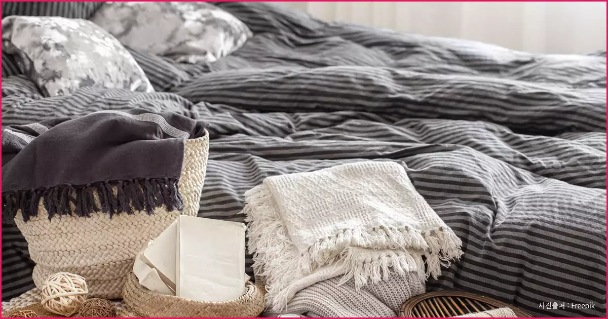 포근하고 따뜻한 침실