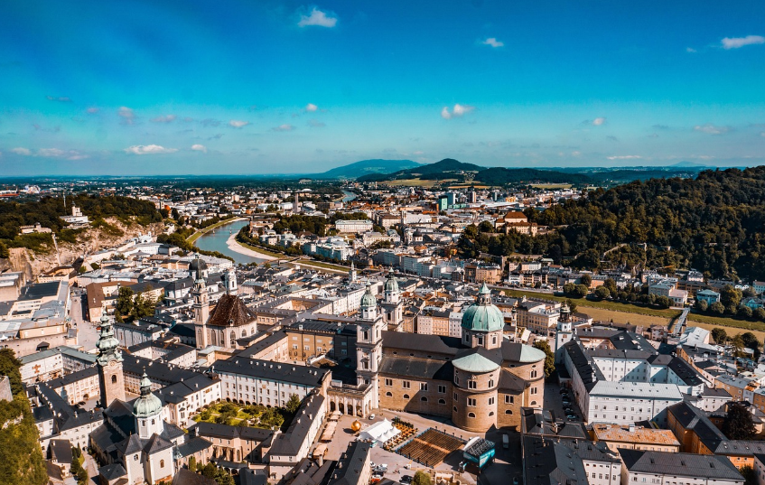 음악과 알프스의 선율, 잘츠부르크