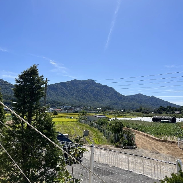 아름다운 오전 경치