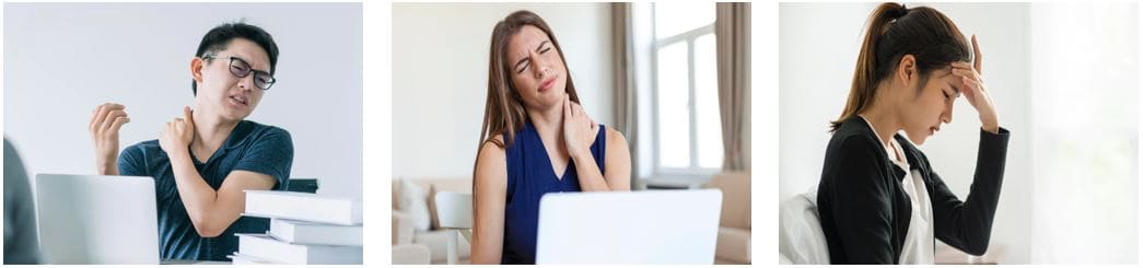 목디스크 증상 이미지