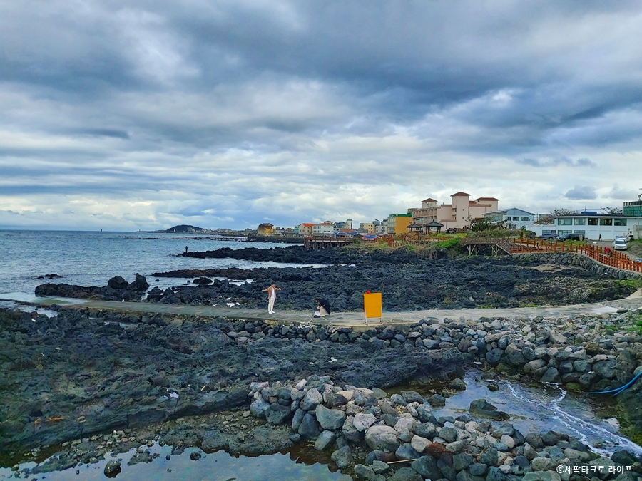 제주도외도바다풍경