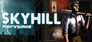 남자가무기를들고서있다