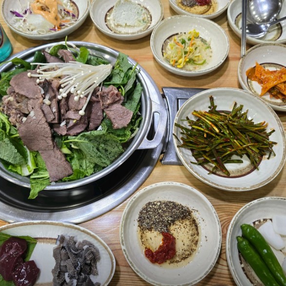 김해 하동한우국밥 메뉴 이미지