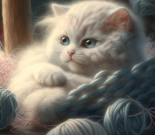 Turkish Angora cat/출처:어도비스톡
