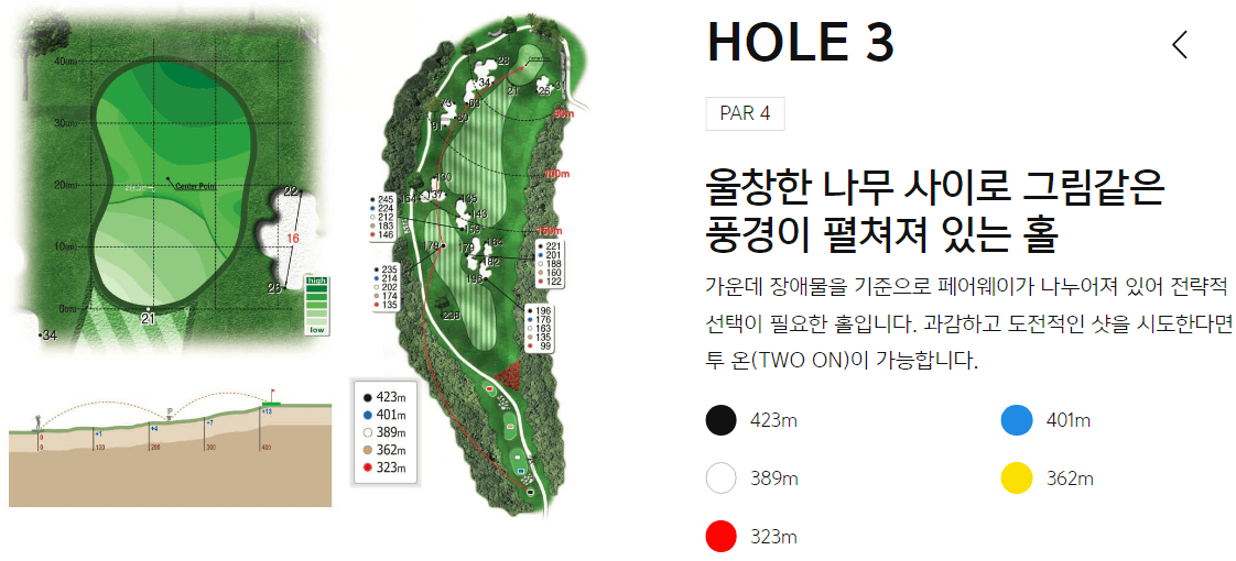아난티 골프클럽 한라아웃코스 3