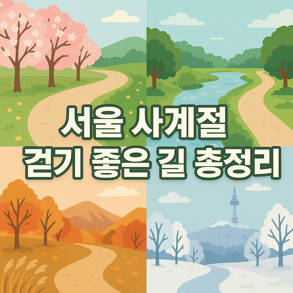 서울 사계절 총정리