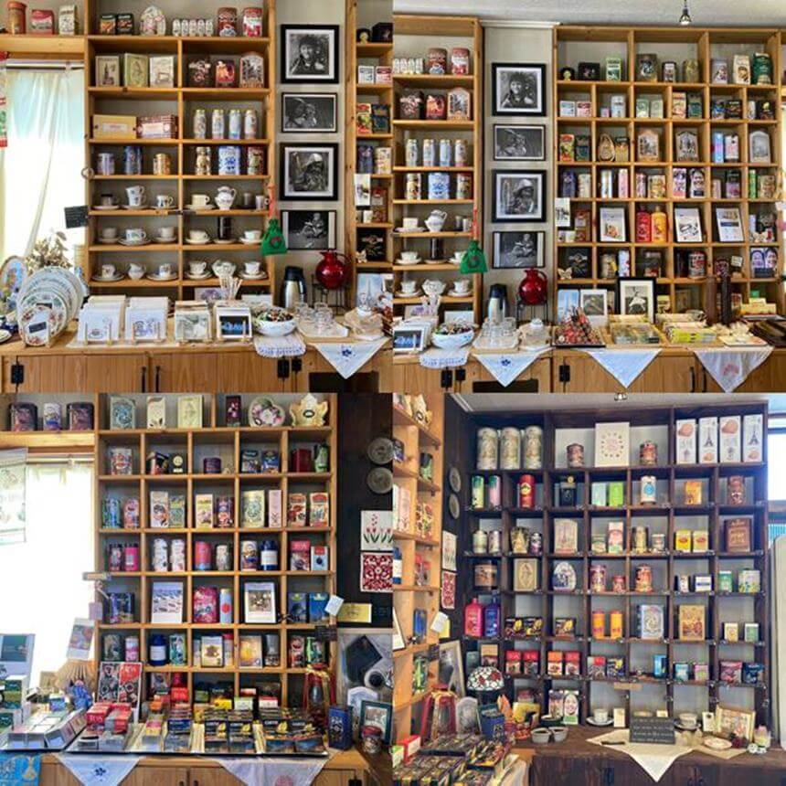 제주-남원읍-맛집-카페-여행가게-내부-인테리어-소품-홍차-티백