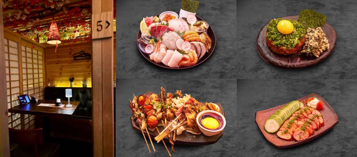 공감의 내부 사진과 음식 사진.