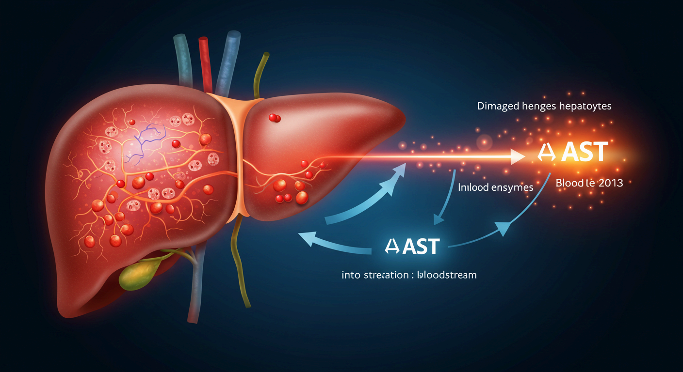 AST 수치와 AST 수치가 높으면 어떤 질환이 의심될까요?