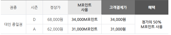 에버랜드 자유이용권 할인 사진