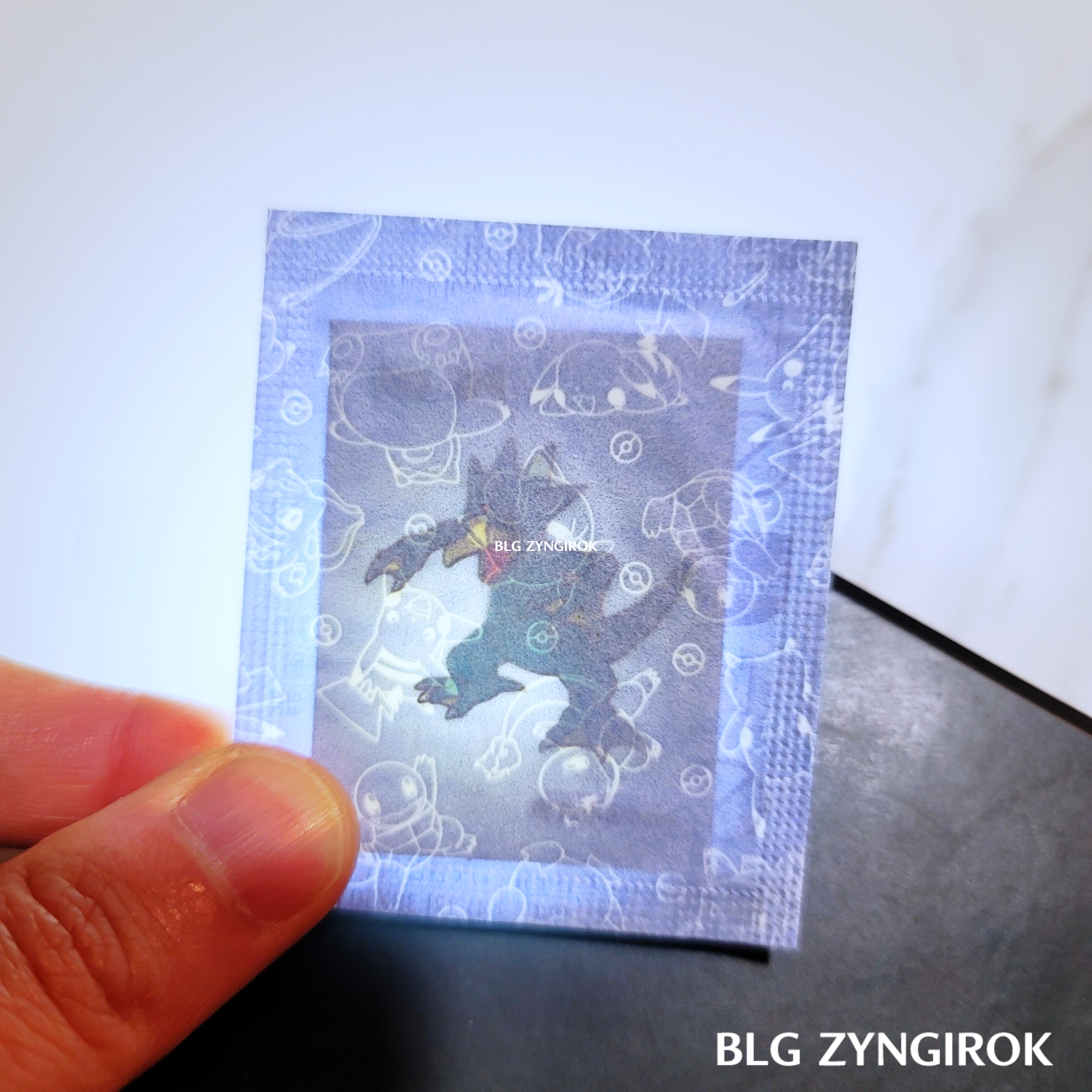 띠부띠부씰-골덕을-들고있다.