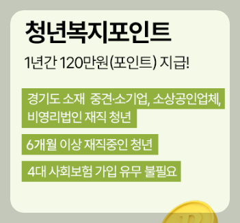 경기도 청년복지포인트