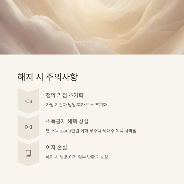 주택청약 신청방법 가입기간 해지 및 금액변경 총정리 요약 이미지