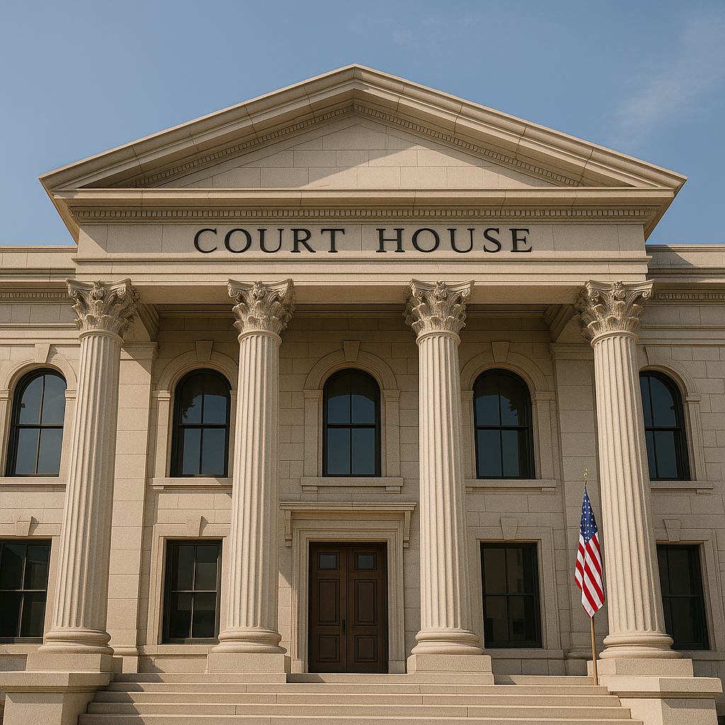 법원 외관 이미지