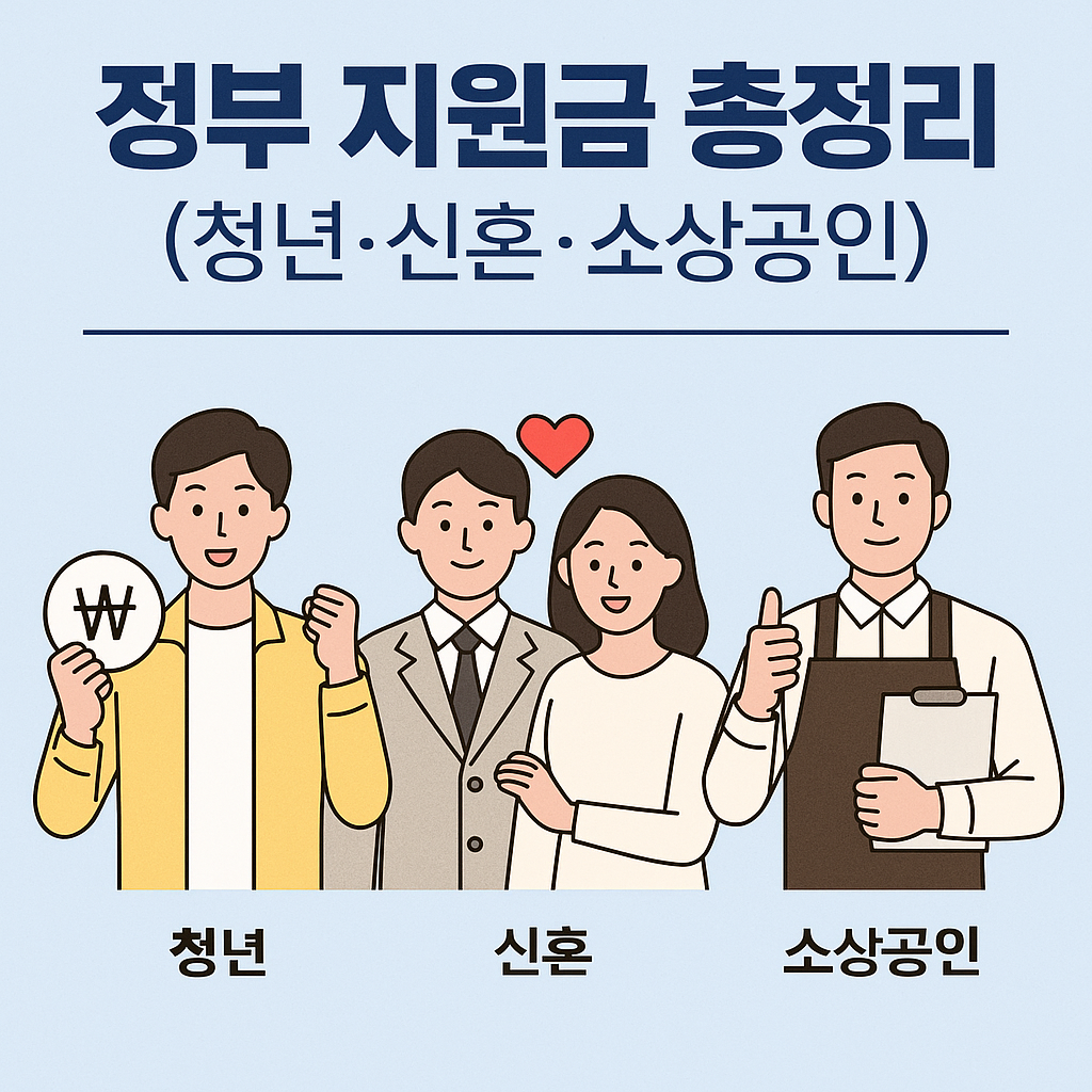 정부 지원금 총정리