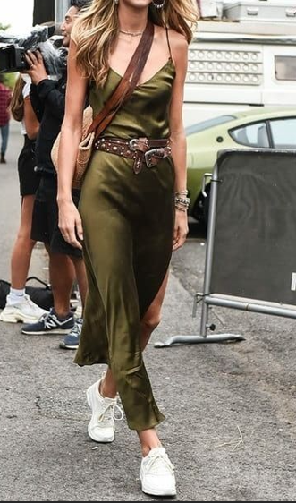 실크 슬립 드레스 쇼핑가기