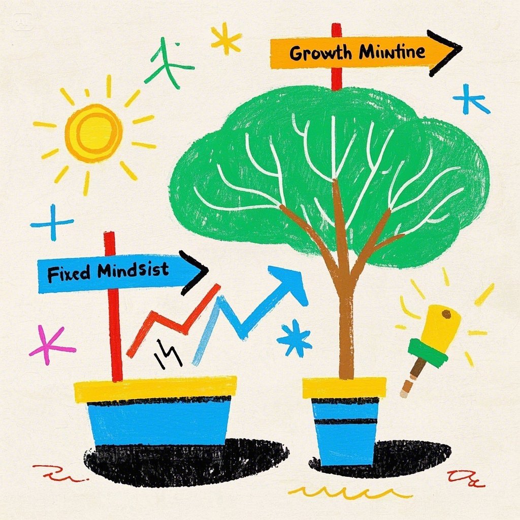 고정 마인드셋 vs 성장 마인드셋: 당신의 사고방식은 어느 쪽인가요?