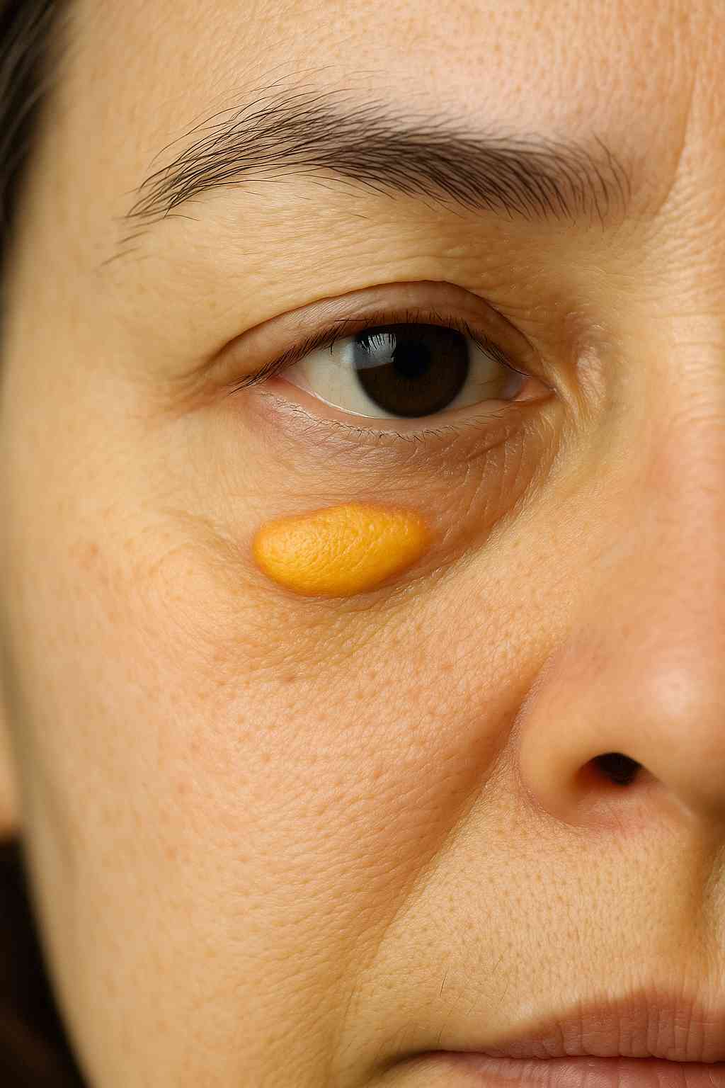 고지혈증 대표 증상 황색종 