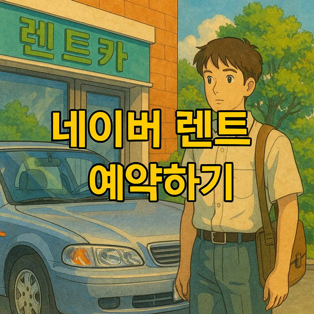 네이버 차량 렌트