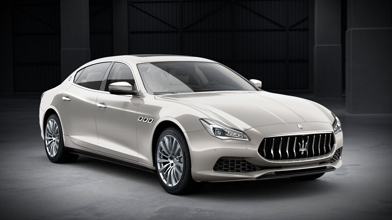 Bianco Alpi(색상코드 : 216) 마세라티 콰트로포르테 색상코드 - Bianco Alpi(색상코드 : 216)