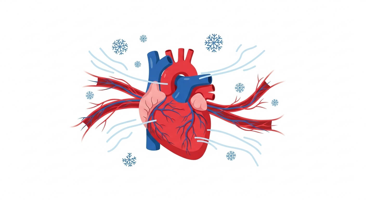 겨울철 심혈관질환 예방법 (심근경색, 뇌졸중, 혈압)