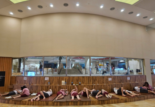 워터파크 내 찜질방 사진