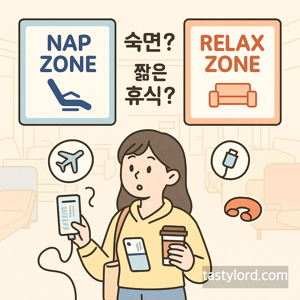 공항에서 공짜로 수면실을 이용하세요! 인천공항 수면실 냅존 위치, 후기