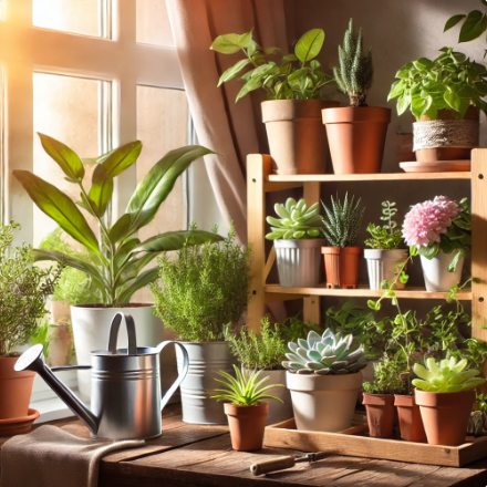 식물 관리와 관련된 이미지