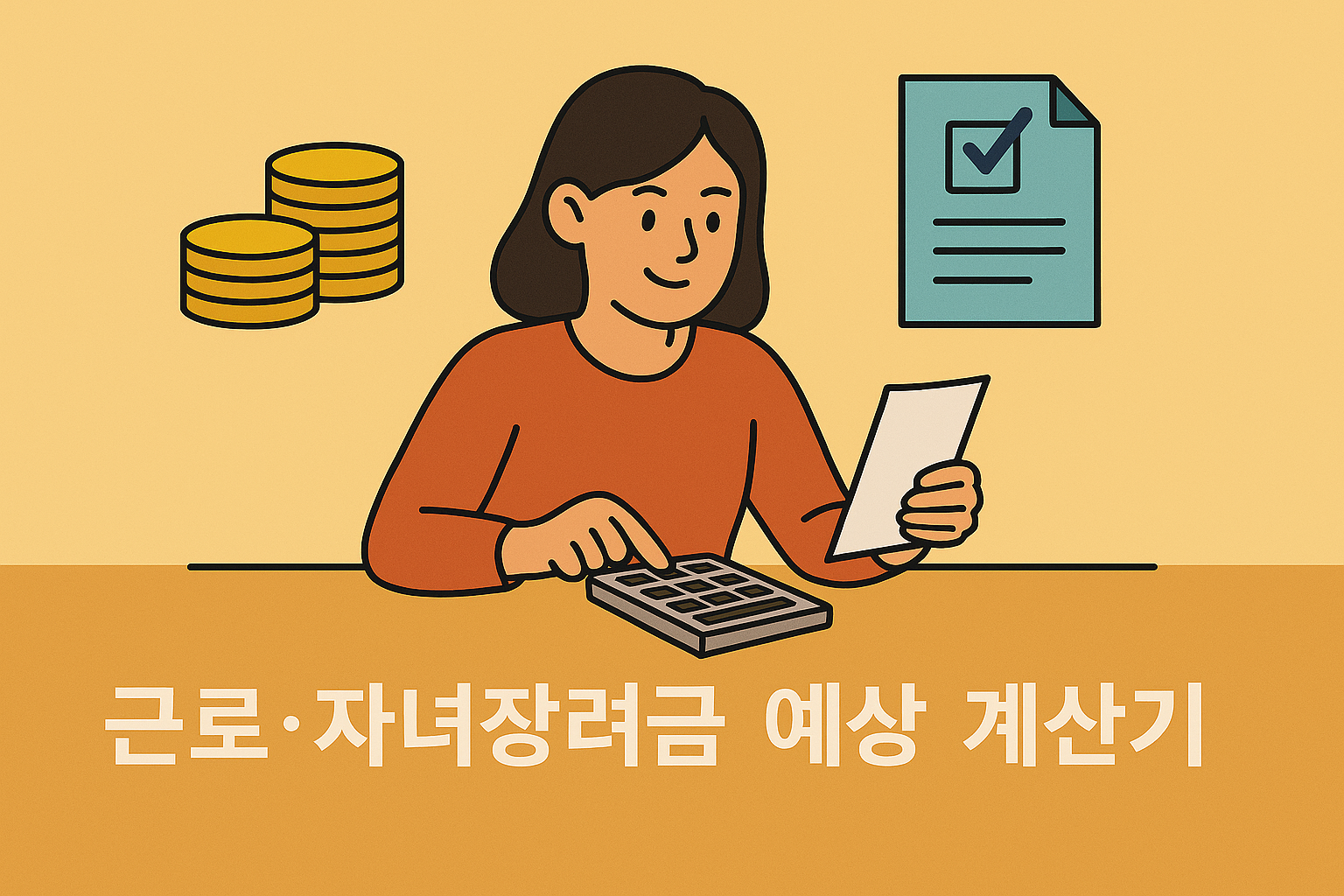 근로장려금 예상 계산기