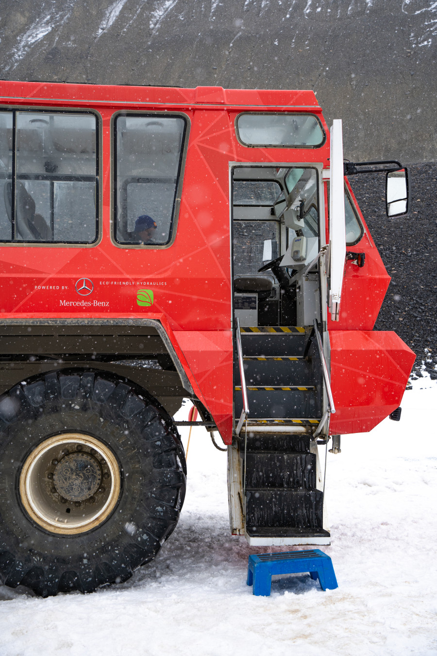캐나다 컬럼비아 아이스필드 설상차