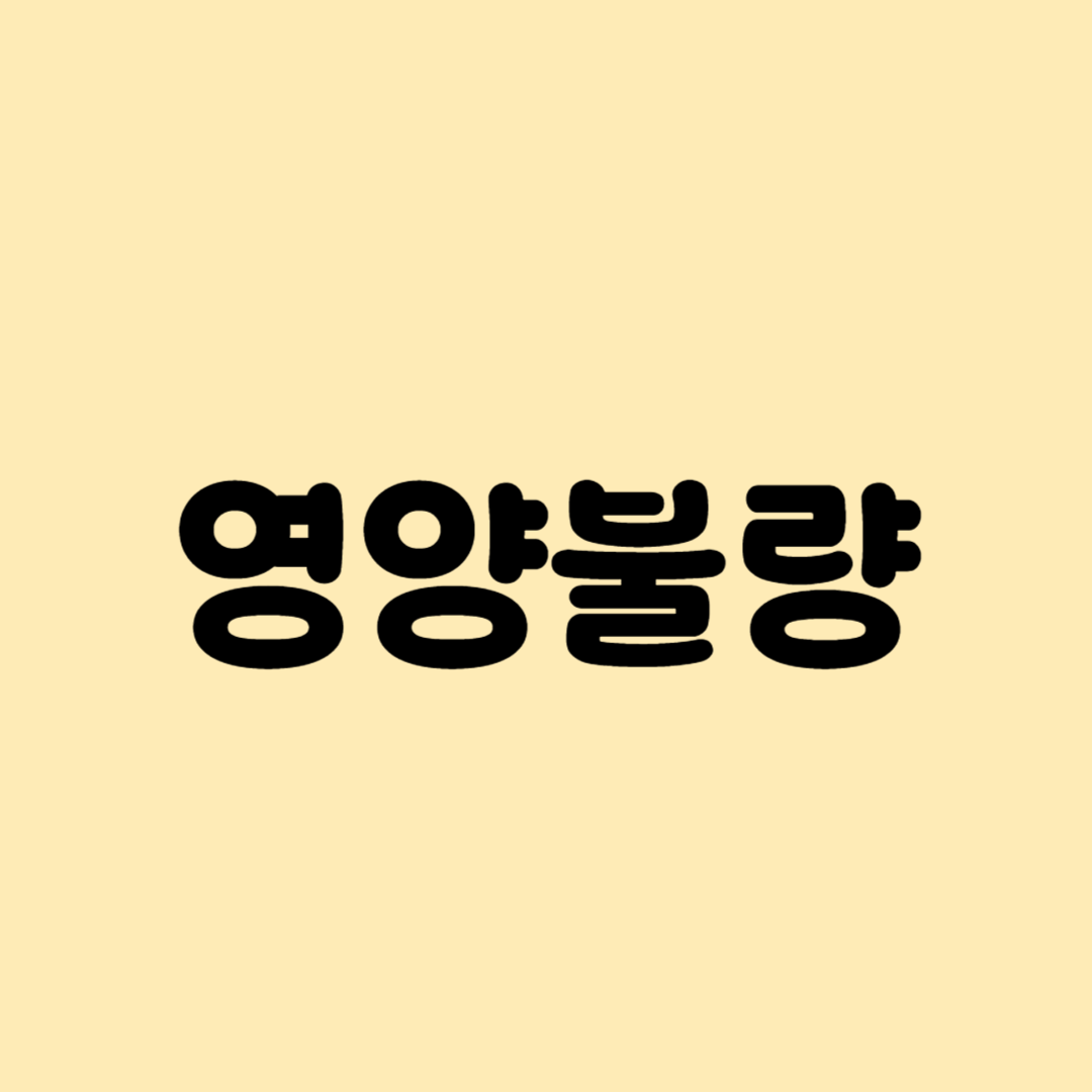 영양불량