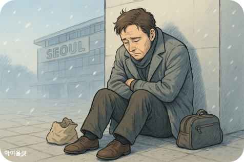 누군가 내 앞에 조용히 작은 도시락을 내려놓았다.
