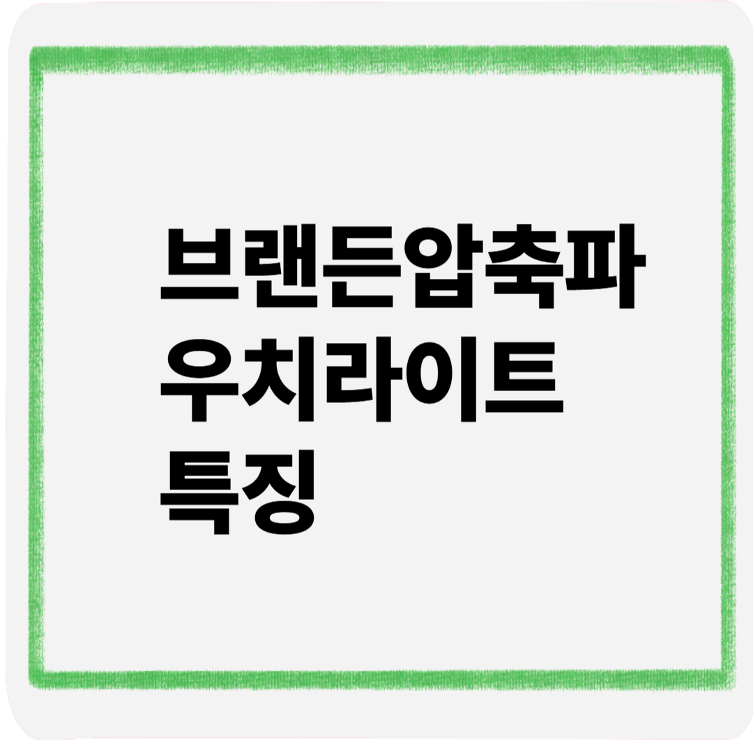 브랜든압축파우치라이트특징