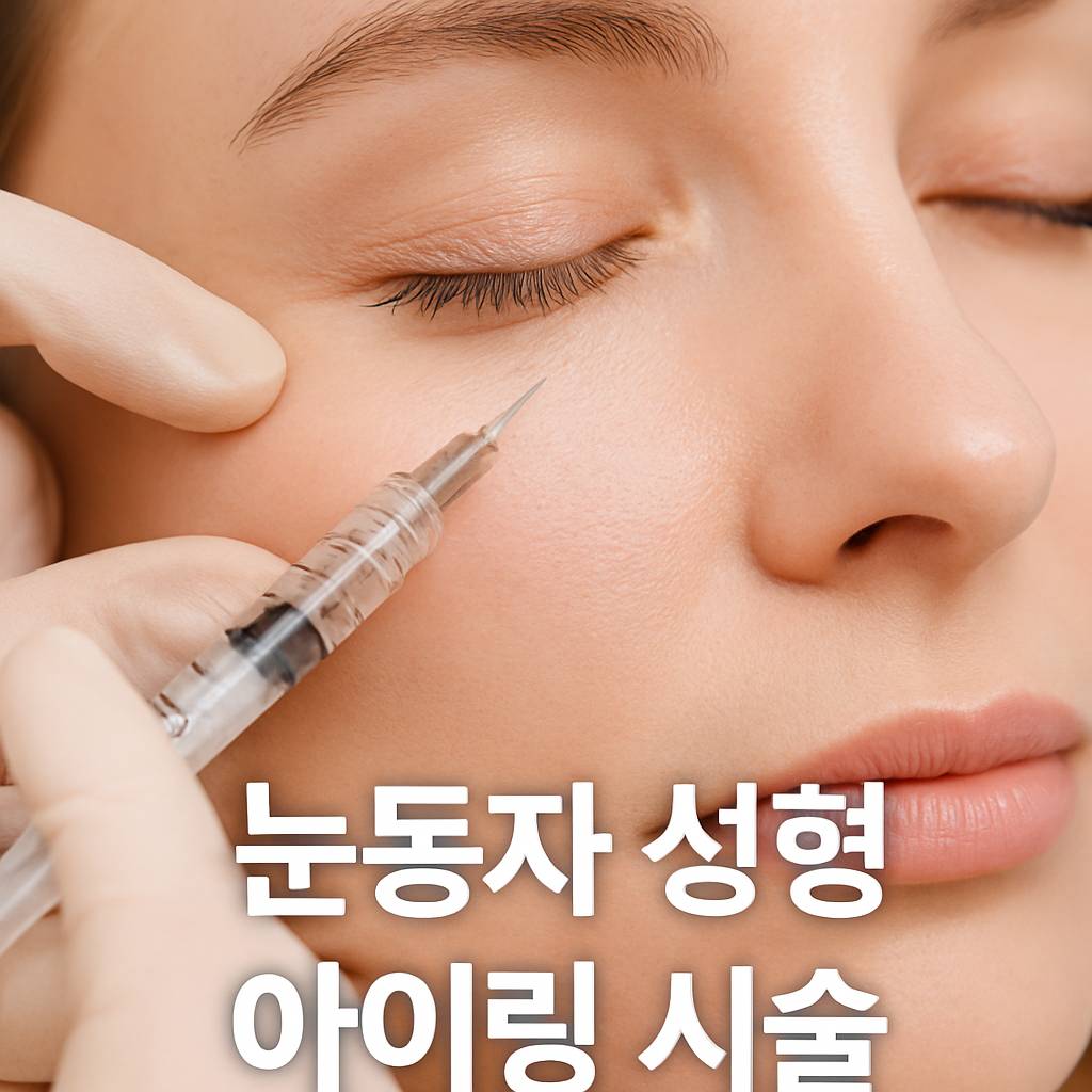 아이링 시술 실제 장면