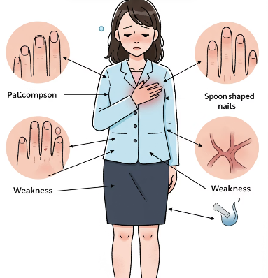 철분 부족 증상