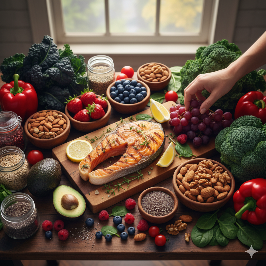 뇌 건강에 좋은 음식