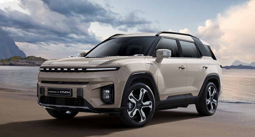 토레스 EVX 라떼 그레이지 외장 컬러