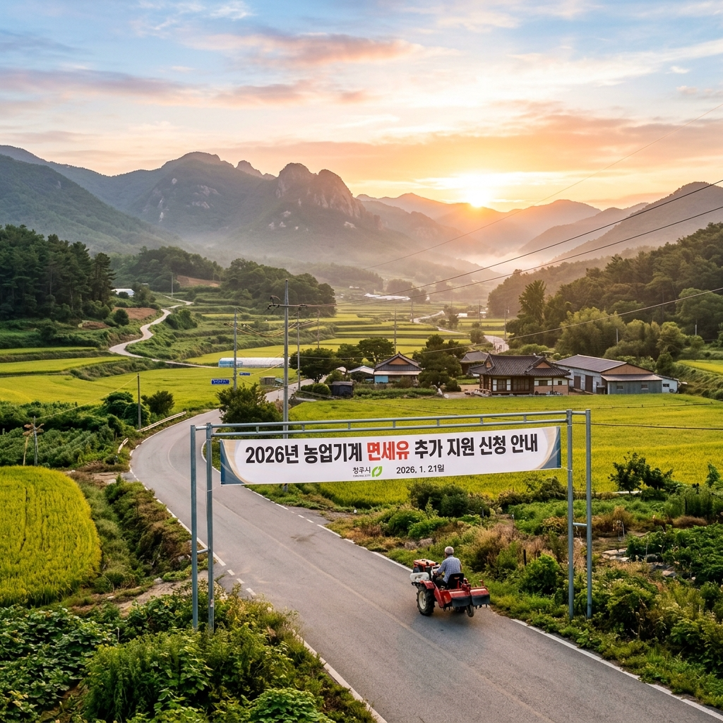 2026 농기계 면세유 추가 지원금 신청 전 자격 조회 필수인 이유