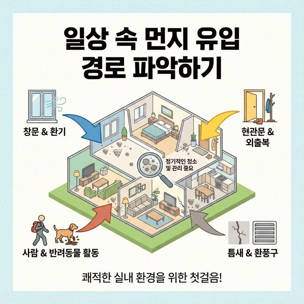 거실 먼지 쌓이지 않게 관리하는 꿀팁 대방출