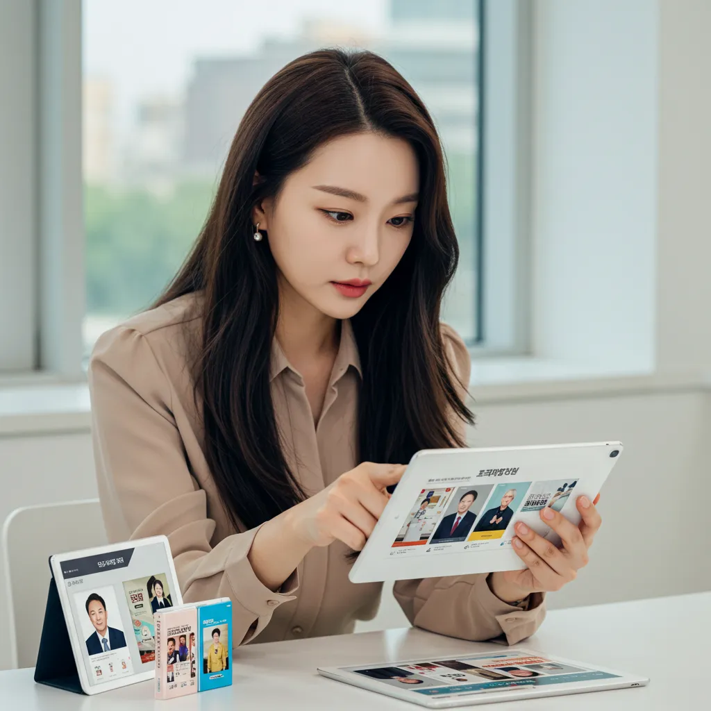 디지털 굿즈_여성_관찰