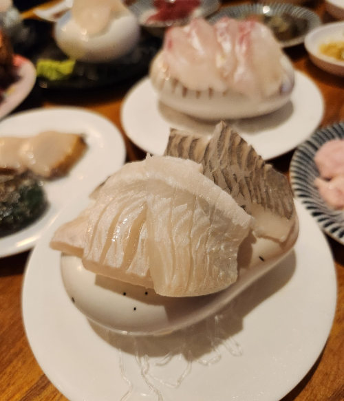 미금 맛집 '어부의 사계절' 오마카세 먹고오다 - 쥐치간에 반한 날