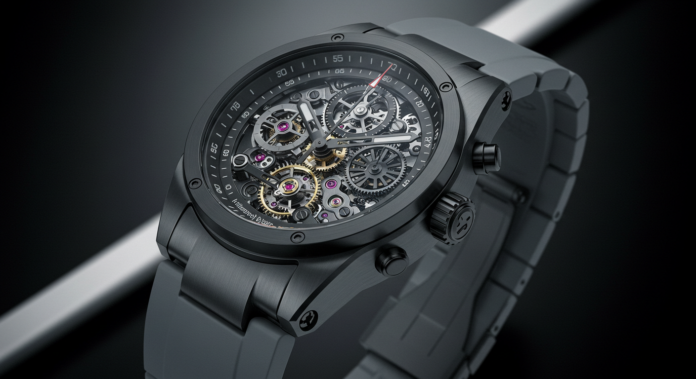 오토매틱 시계 이미지.