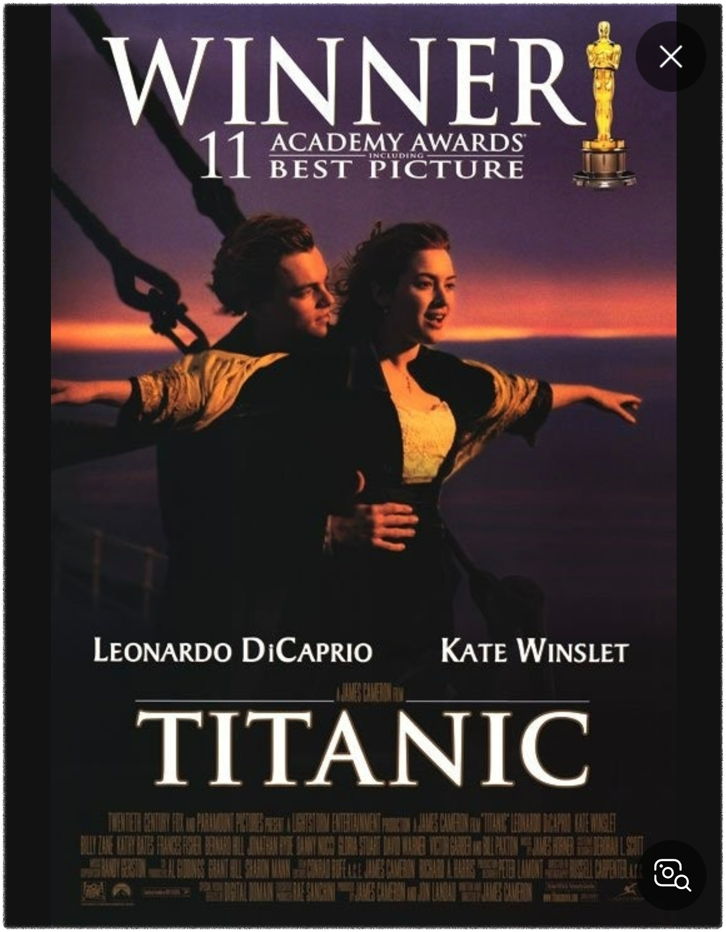 영화 - 타이타닉