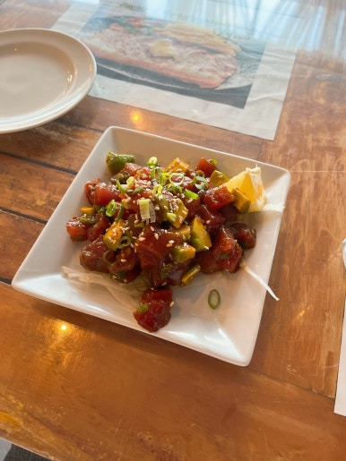 Garlic Grotto Restaurant - Tuna Poke