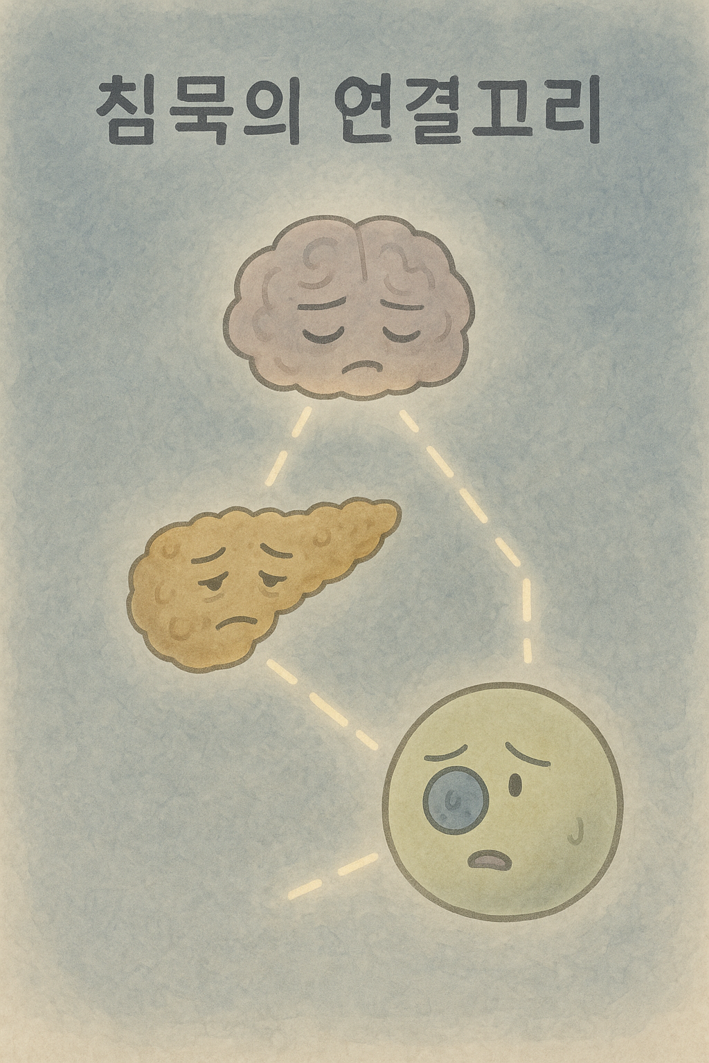 “뇌·췌장·세포가 연결되어 보내는 침묵의 경고 신호”