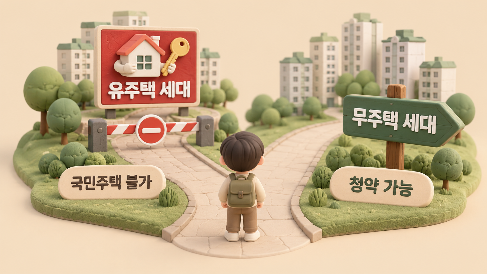 무주택 요건 갈림길
