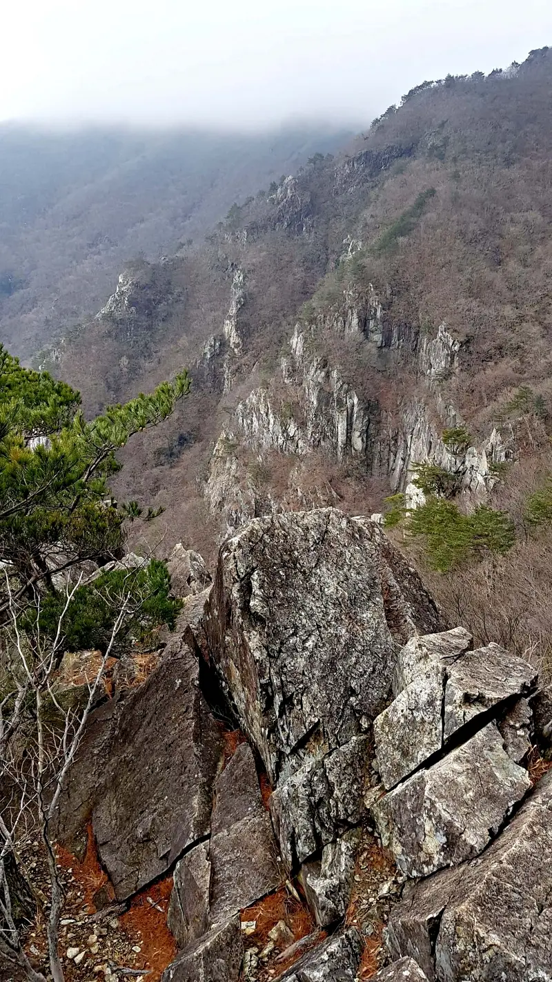 울산 영축산과 신불산