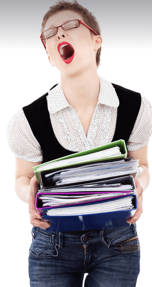 이직 준비 여성 관련 사진