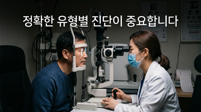 결막염 종류 진단 안과 검사