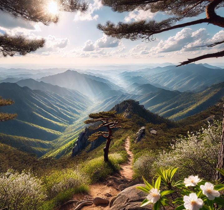 구병산 자연경관 사진